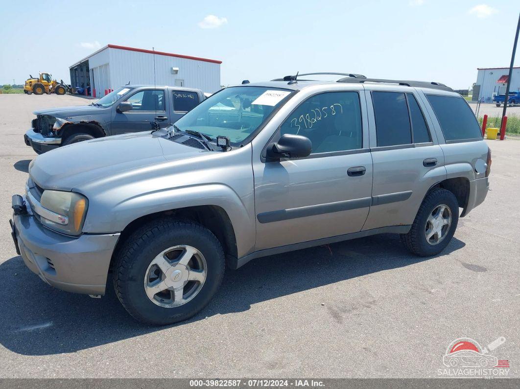 1GNDT13S652168319 2005 CHEVROLET TRAILBLAZER photo no. 2