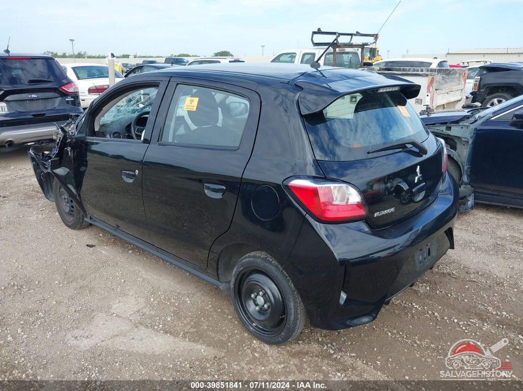 ML32AUHJ9MH007551 2021 MITSUBISHI MIRAGE photo no. 3