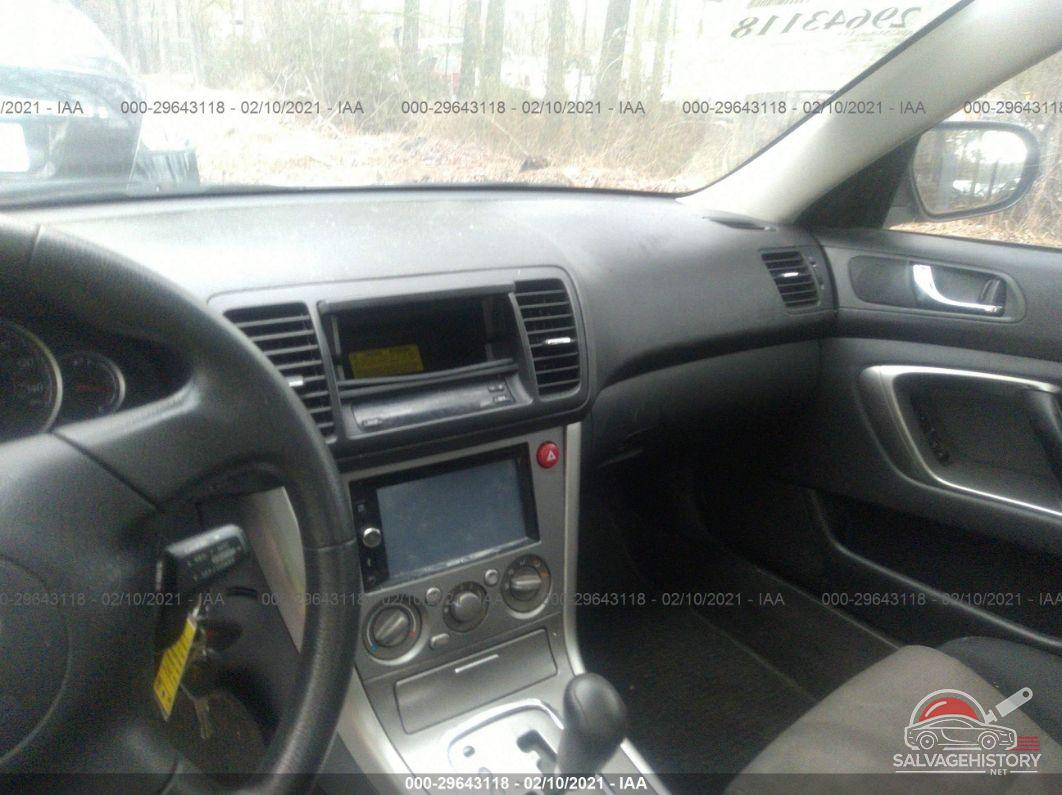 4S3BL616977203296 2007 SUBARU LEGACY SEDAN photo no. 5