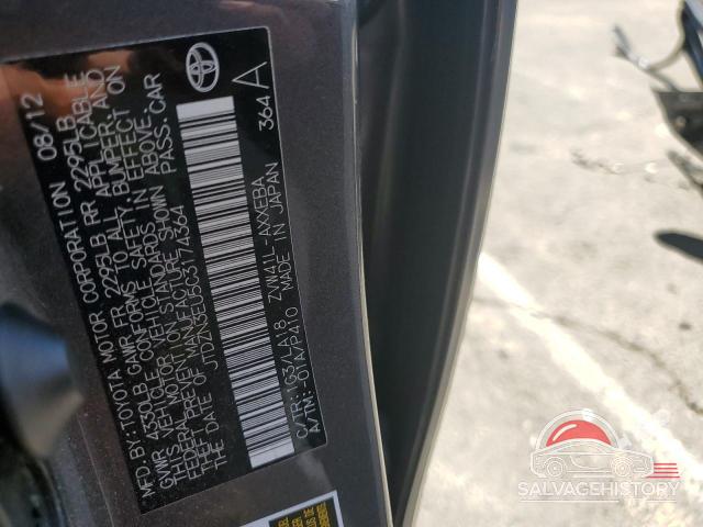 JTDZN3EU5C3174364 2012 TOYOTA PRIUS photo no. 12