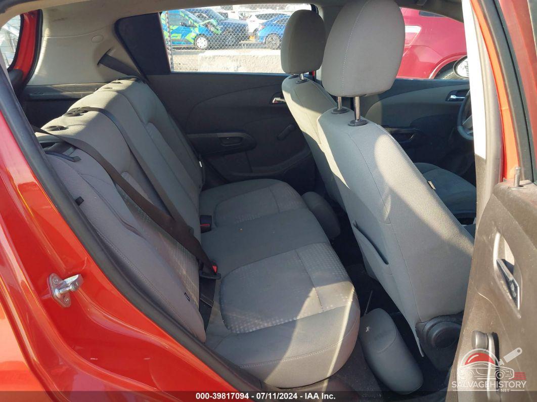 1G1JA6SG1D4138443 2013 CHEVROLET SONIC photo no. 8