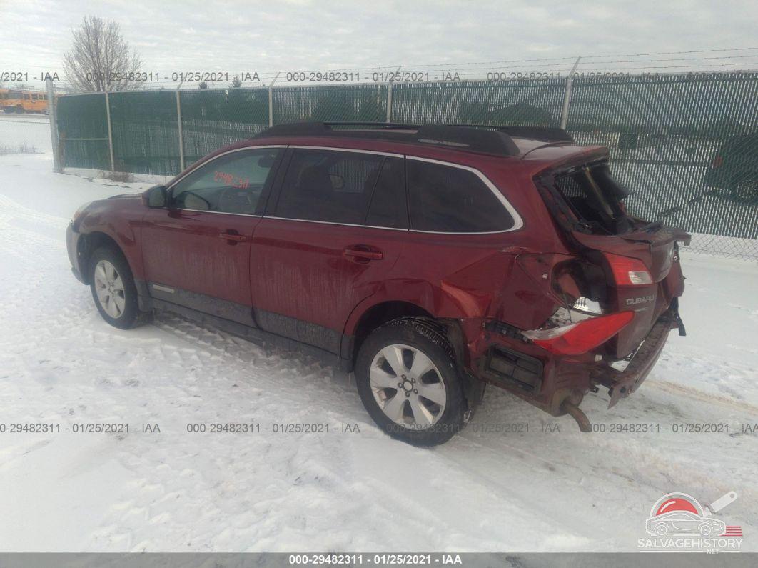 4S4BRBGC5C1240892 2012 SUBARU OUTBACK photo no. 3