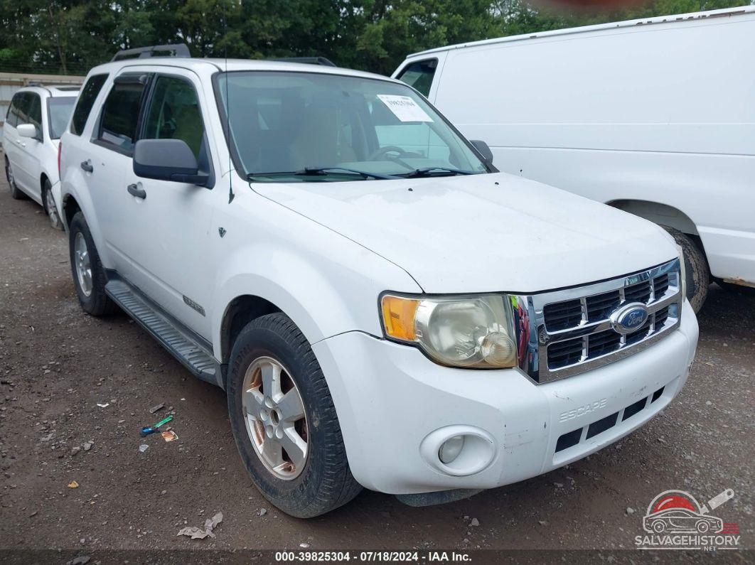 1FMCU93138KA95756 2008 FORD ESCAPE photo no. 2