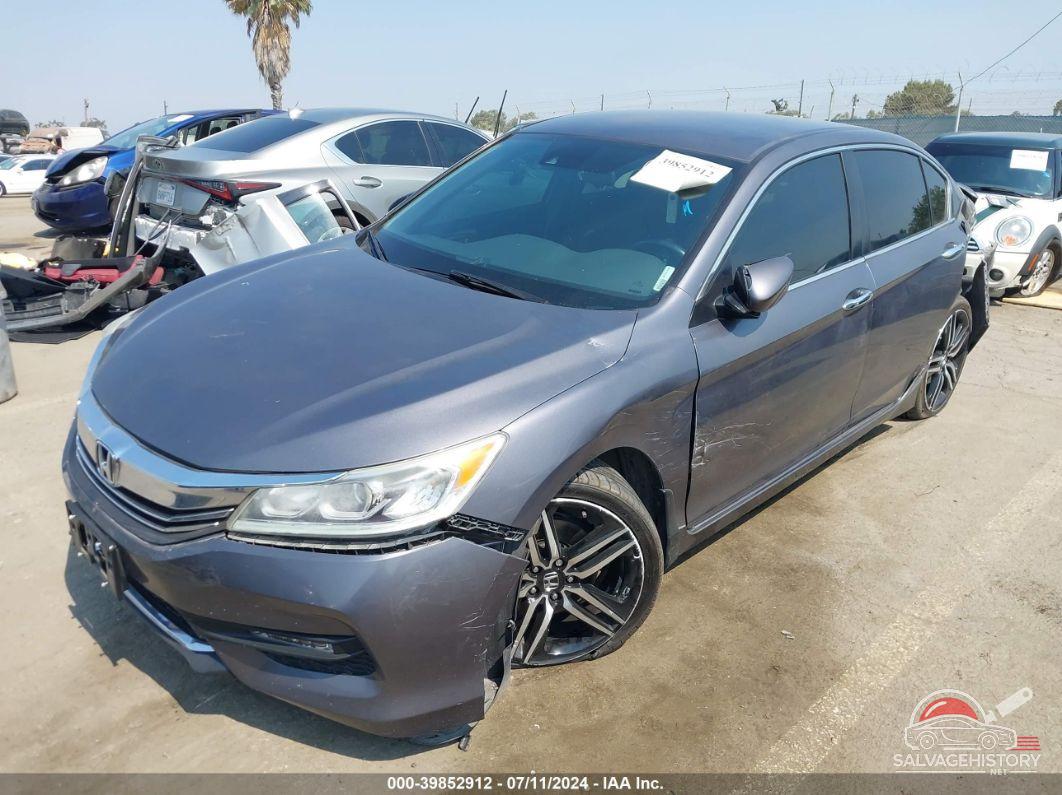 1HGCR2F64GA192166 2016 HONDA ACCORD photo no. 2
