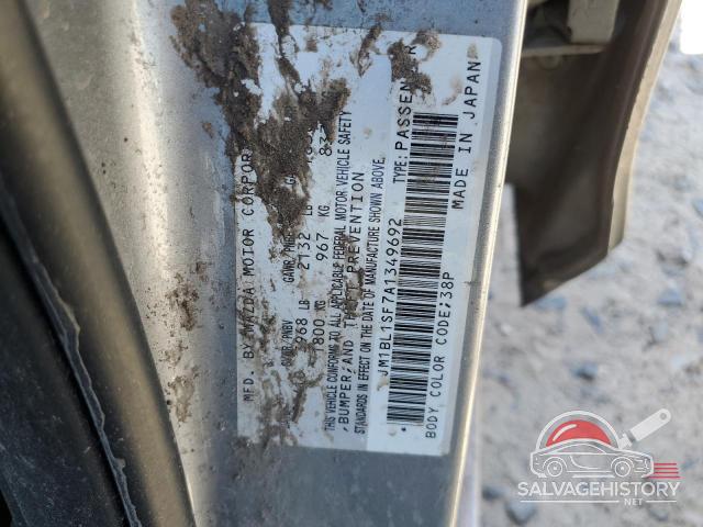 JM1BL1SF7A1349692 2010 MAZDA 3 photo no. 12