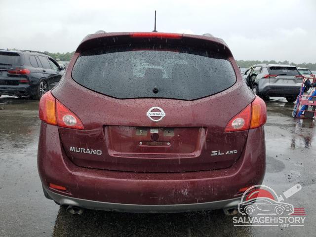 JN8AZ1MW7AW135493 2010 NISSAN MURANO photo no. 6