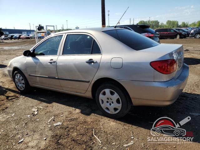 1NXBR32E03Z086766 2003 TOYOTA COROLLA photo no. 2