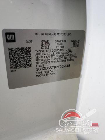 1G1ZD5ST8PF205615 2023 CHEVROLET MALIBU photo no. 12