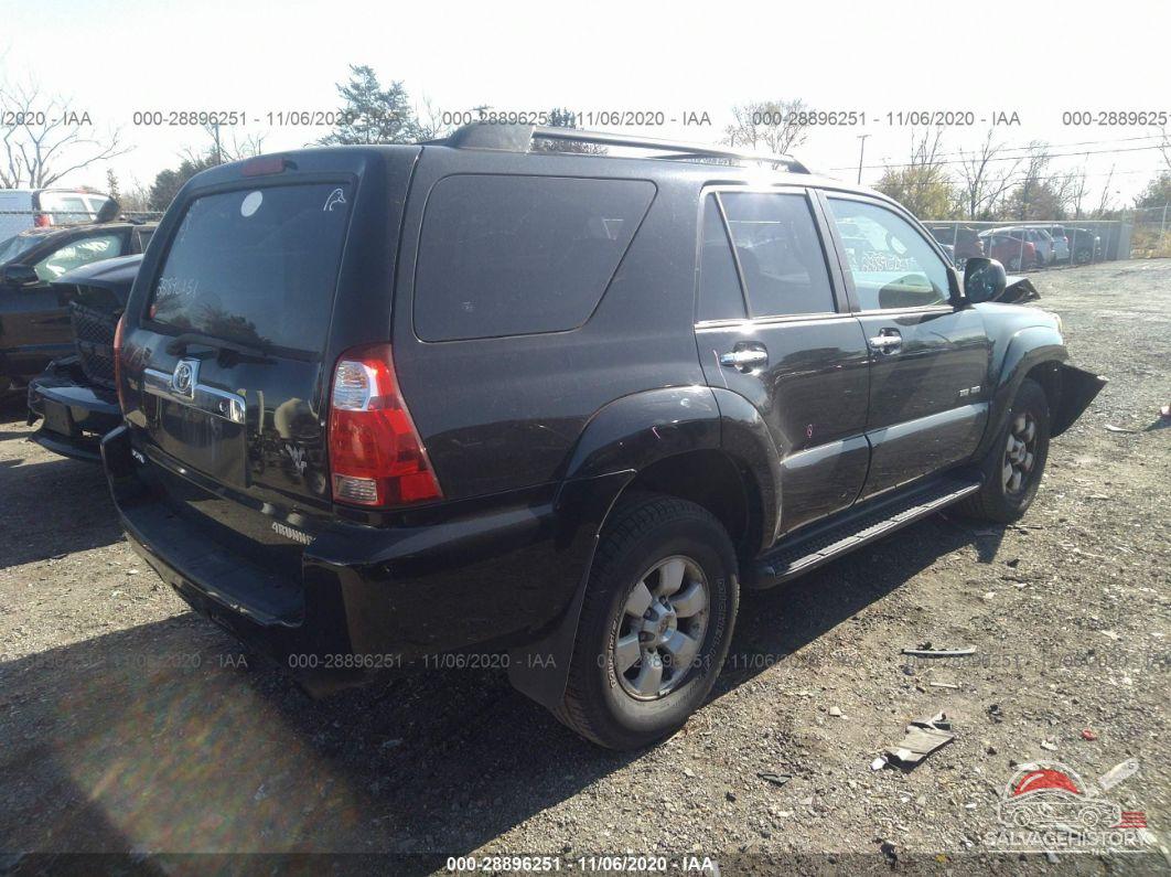 JTEBU14R478091955 2007 TOYOTA 4RUNNER photo no. 4