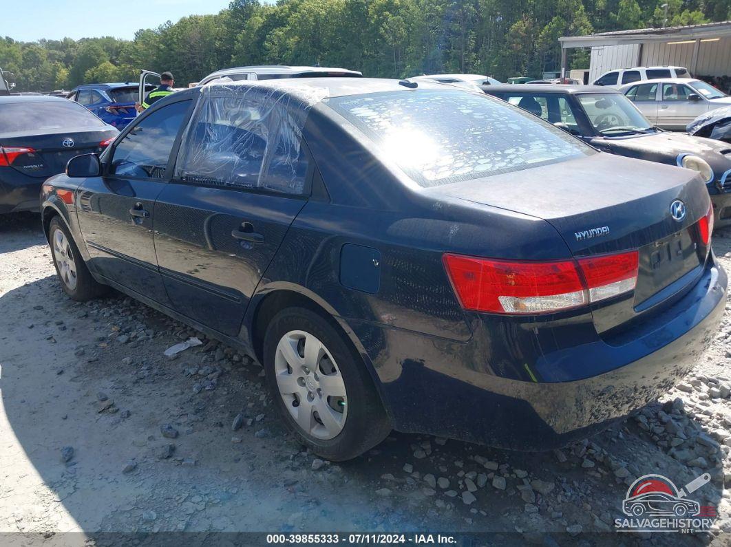 5NPET46C68H340029 2008 HYUNDAI SONATA photo no. 3