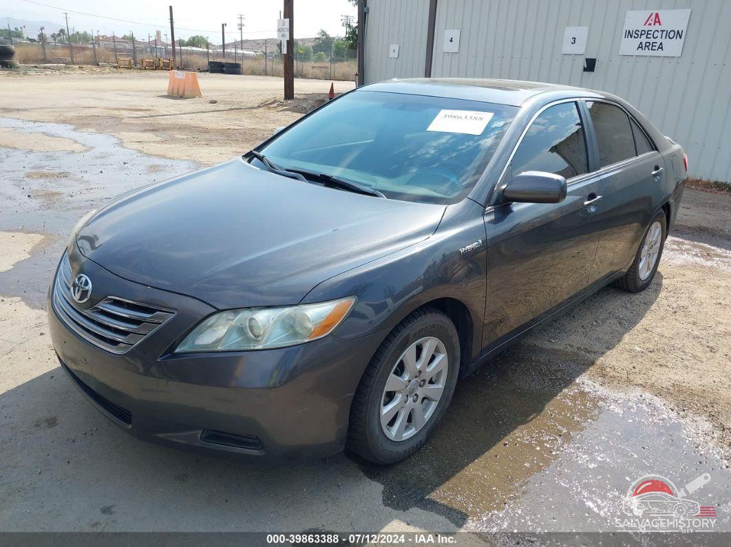 4T1BB46K87U012284 2007 TOYOTA CAMRY HYBRID photo no. 2