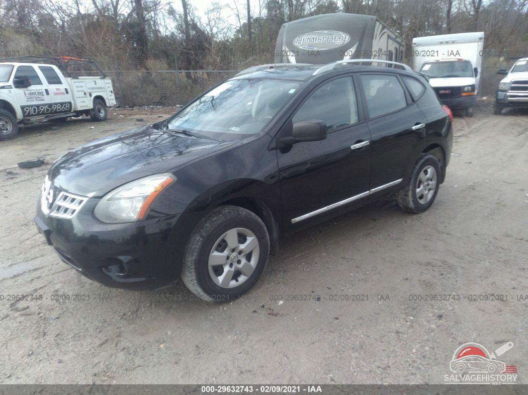 JN8AS5MT9EW605630 2014 NISSAN ROGUE SELECT photo no. 2