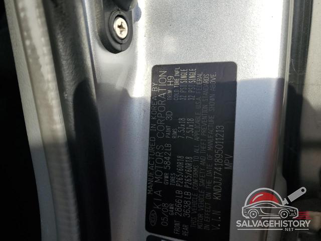 KNDJJ741895011213 2009 KIA BORREGO photo no. 13
