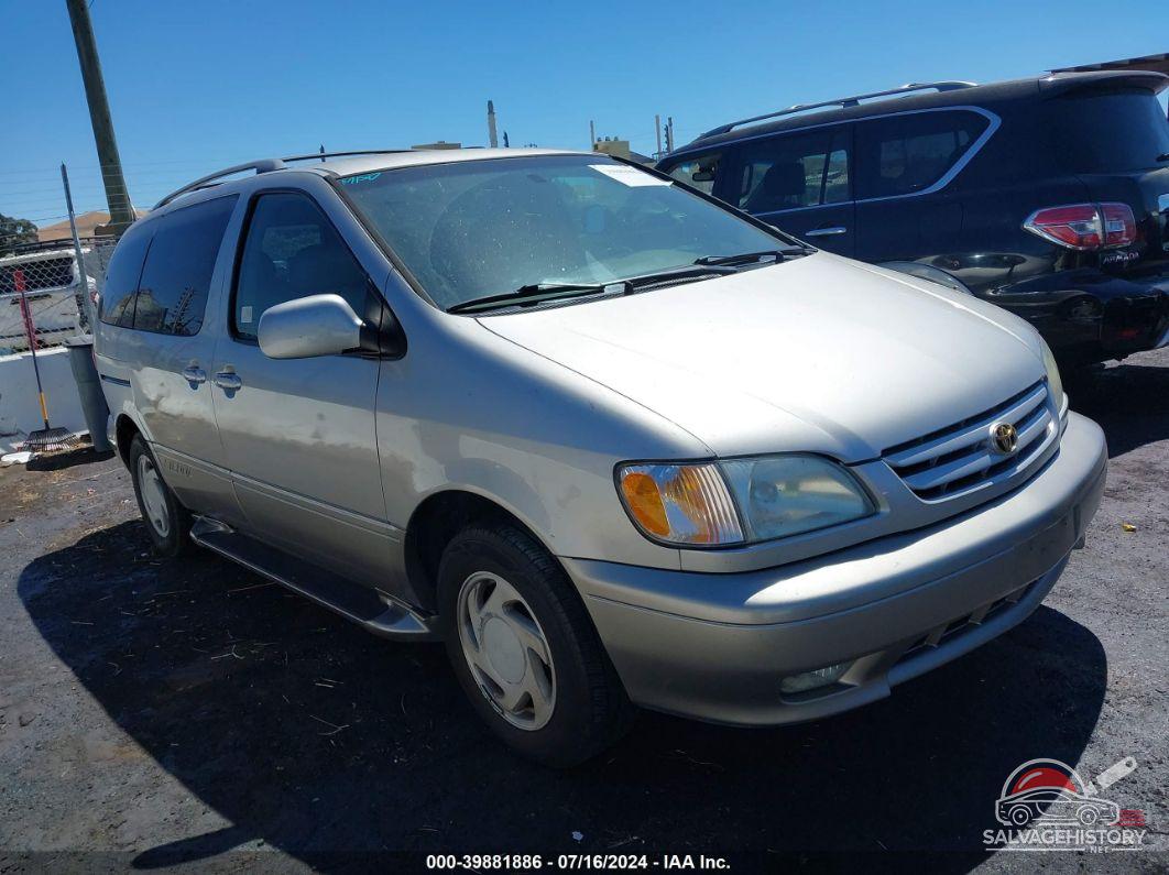 4T3ZF13C51U365109 2001 TOYOTA SIENNA photo no. 1