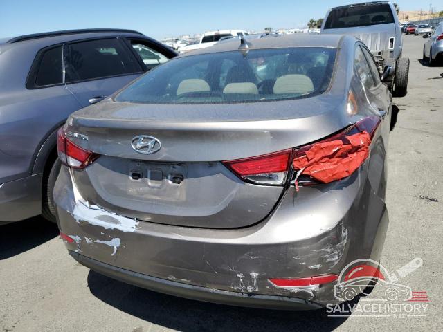 5NPDH4AEXEH500396 2014 HYUNDAI ELANTRA photo no. 6