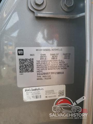 1G1ZB5ST7PF238918 2023 CHEVROLET MALIBU photo no. 12