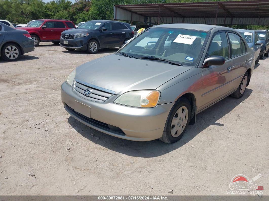 2HGES16683H612871 2003 HONDA CIVIC photo no. 2
