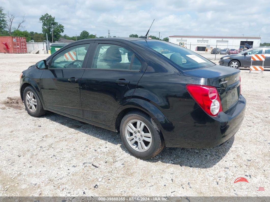 1G1JB5SH7C4142835 2012 CHEVROLET SONIC photo no. 3