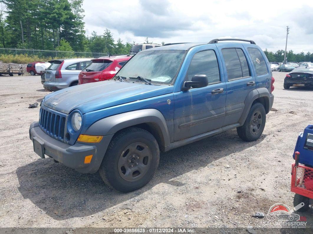 1J4GL48K46W230787 2006 JEEP LIBERTY photo no. 2