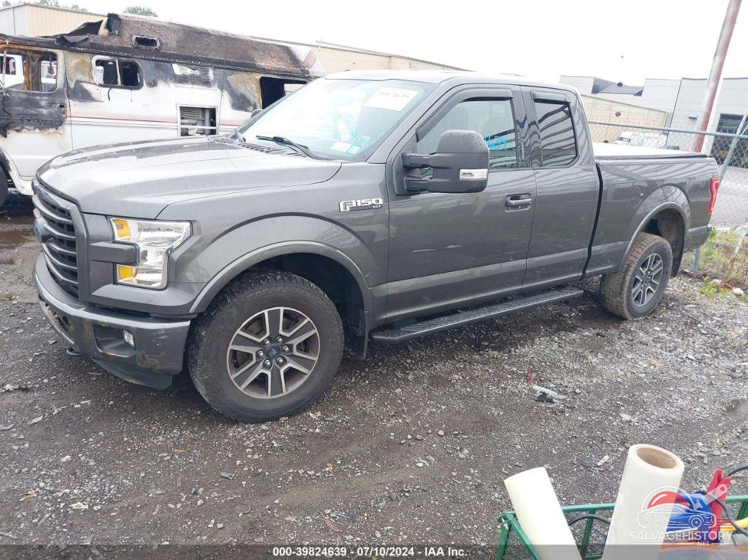 1FTFX1EF9FKE23858 2015 FORD F-150 photo no. 2