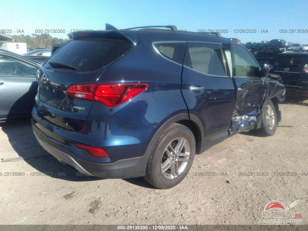 5XYZU3LB5JG533662 2018 HYUNDAI SANTA FE SPORT photo no. 4