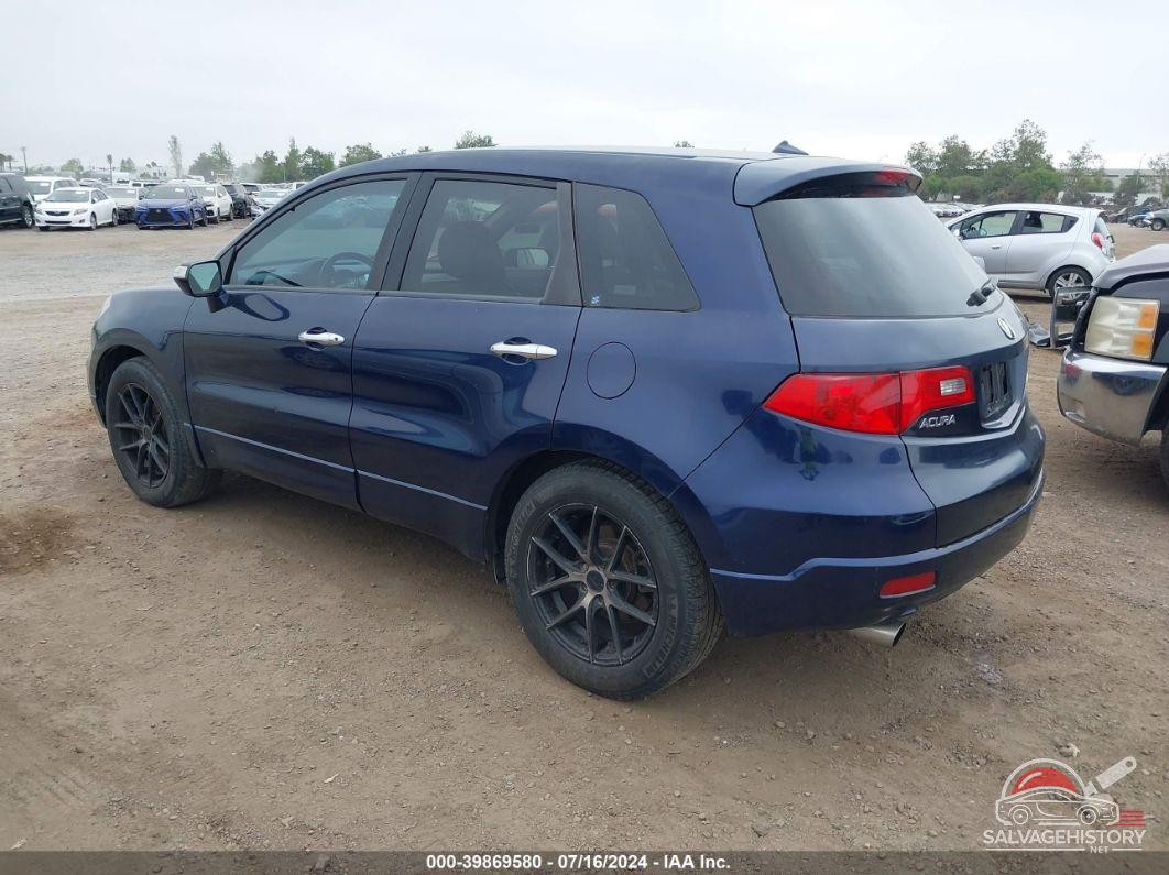 5J8TB18567A020563 2007 ACURA RDX photo no. 3