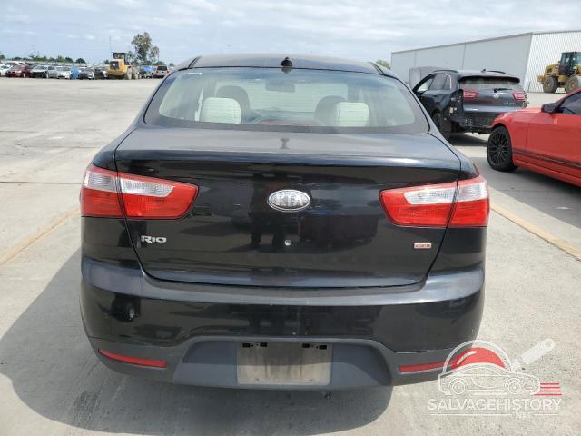 KNADM4A37D6252186 2013 KIA RIO photo no. 6