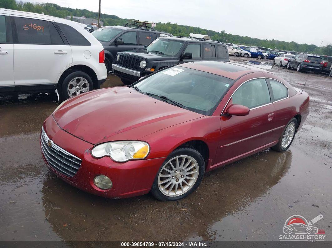 4C3AG52H63E038021 2003 CHRYSLER SEBRING photo no. 2