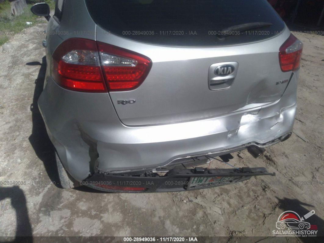 KNADN5A33E6355383 2014 KIA RIO photo no. 6