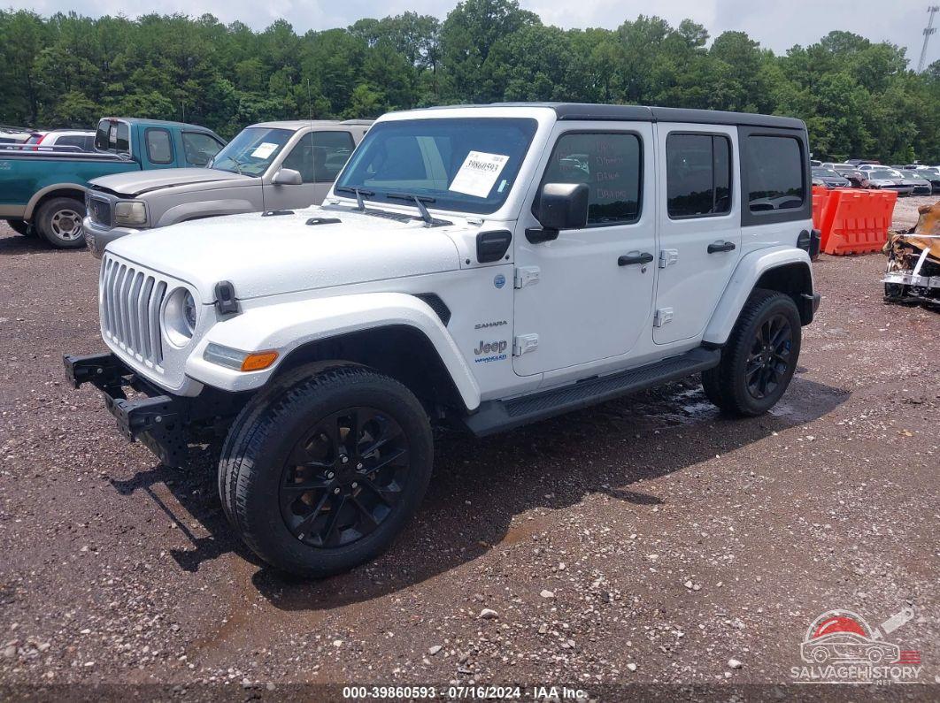 1C4JJXP69NW147183 2022 JEEP WRANGLER 4XE photo no. 2