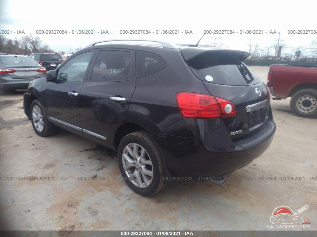 JN8AS5MVXDW128402 2013 NISSAN ROGUE photo no. 3