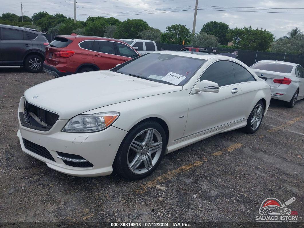 WDDEJ9EB8DA031293 2013 MERCEDES-BENZ CL 550 photo no. 2