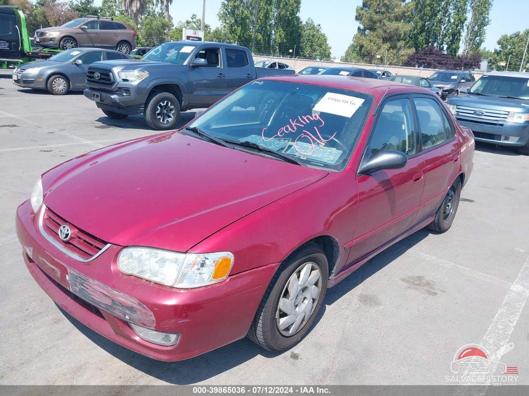 1NXBR12E02Z594495 2002 TOYOTA COROLLA photo no. 2