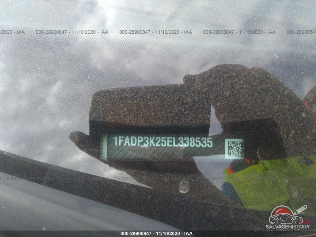 1FADP3K25EL338535 2014 FORD FOCUS photo no. 9