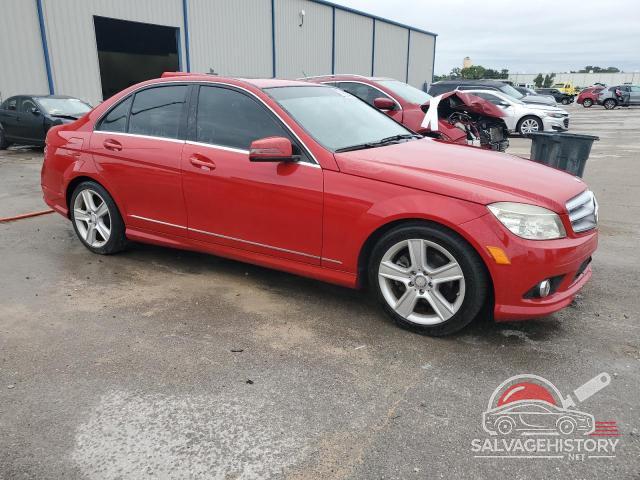 WDDGF5EB6AR129979 2010 MERCEDES-BENZ C-CLASS photo no. 4