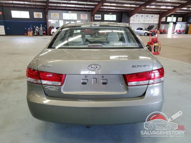 5NPET46CX7H286328 2007 HYUNDAI SONATA photo no. 6