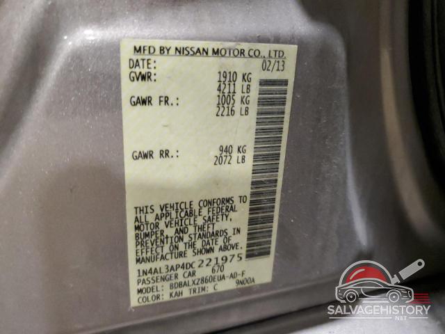 1N4AL3AP4DC221975 2013 NISSAN ALTIMA photo no. 12