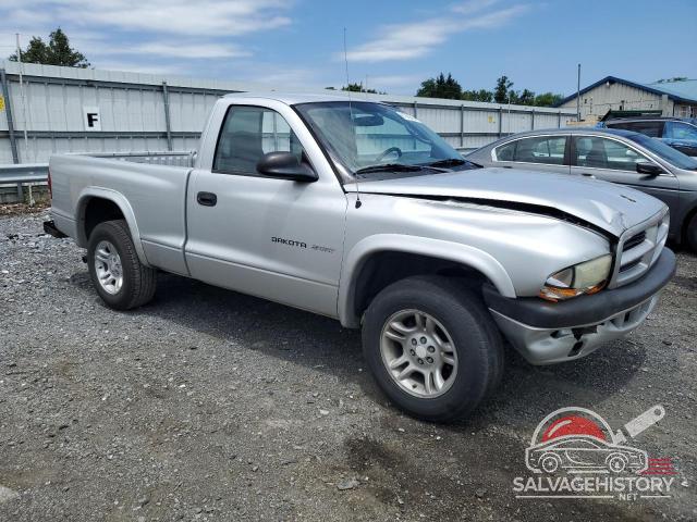 1B7FL36X02S720316 2002 DODGE DAKOTA photo no. 4