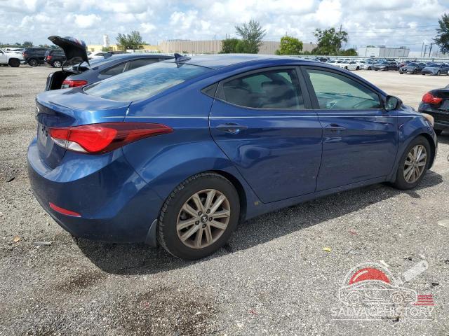 5NPDH4AEXFH573043 2015 HYUNDAI ELANTRA photo no. 3