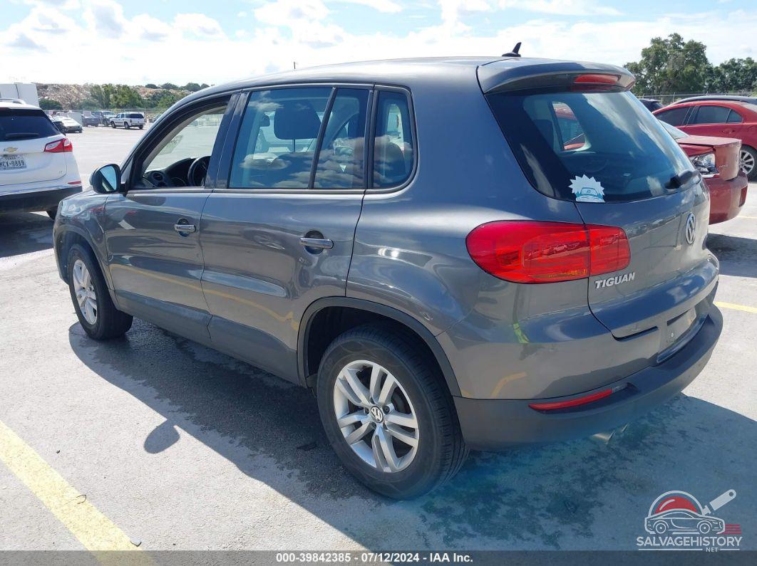 WVGAV3AX7EW552811 2014 VOLKSWAGEN TIGUAN photo no. 3