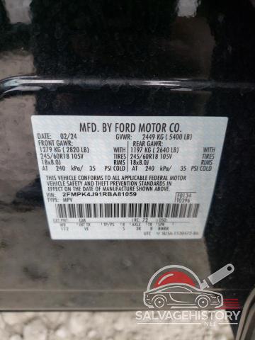 2FMPK4J91RBA81059 2024 FORD EDGE photo no. 14