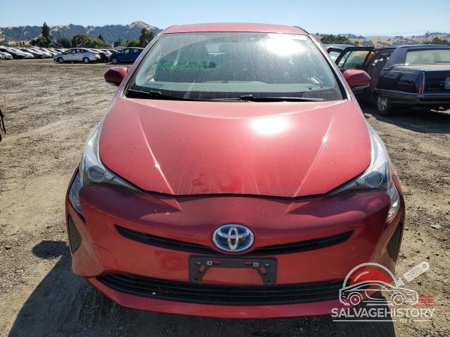 JTDKBRFU2G3526396 2016 TOYOTA PRIUS photo no. 5