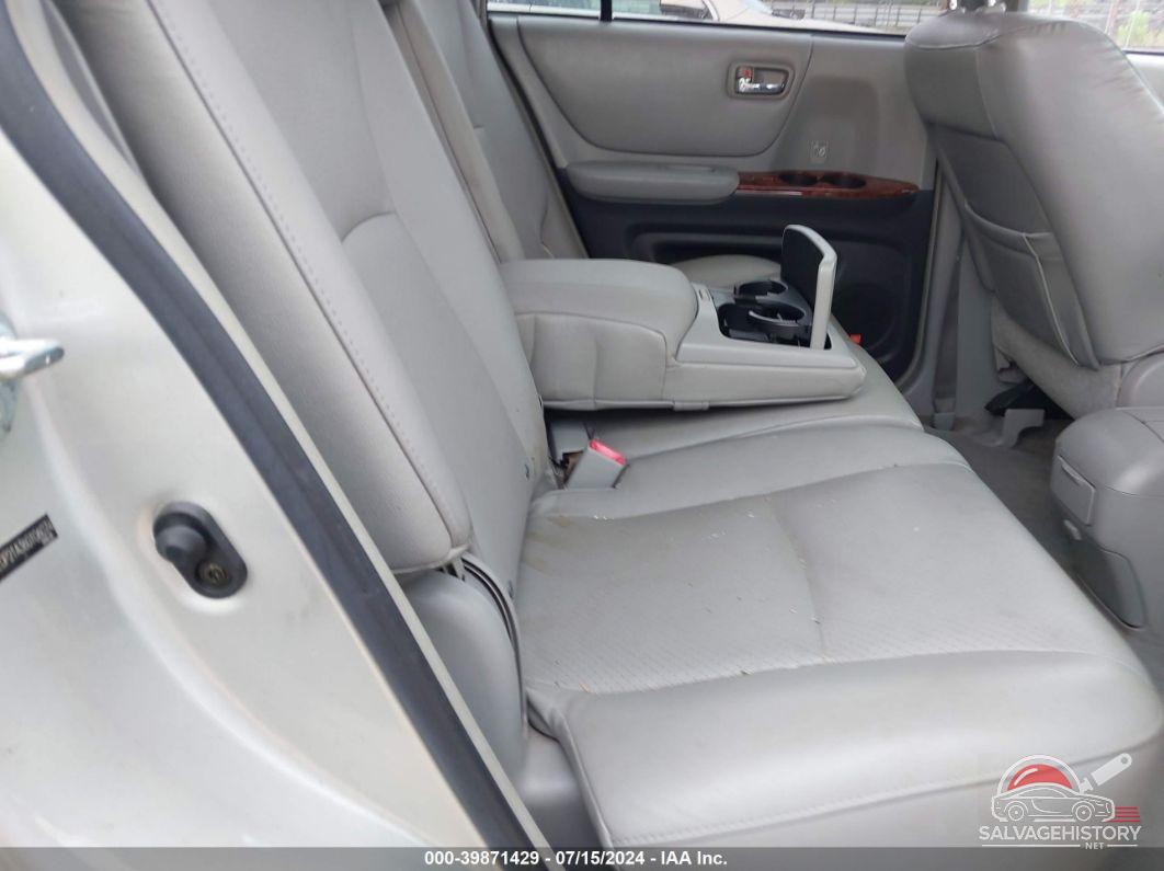 JTEDP21A360106074 2006 TOYOTA HIGHLANDER photo no. 8