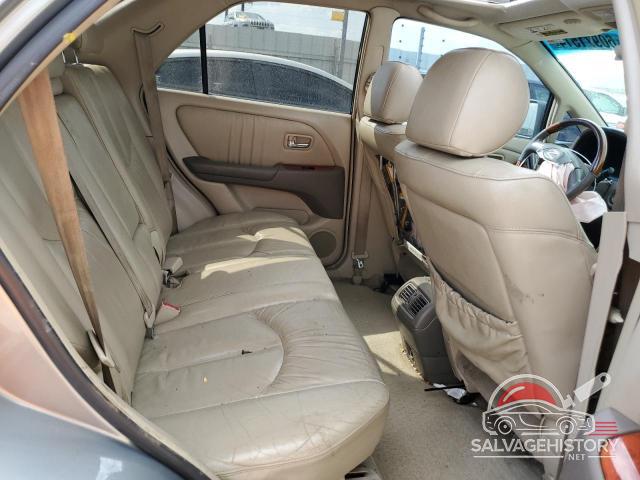 JTJHF10U830306164 2003 LEXUS RX300 photo no. 10