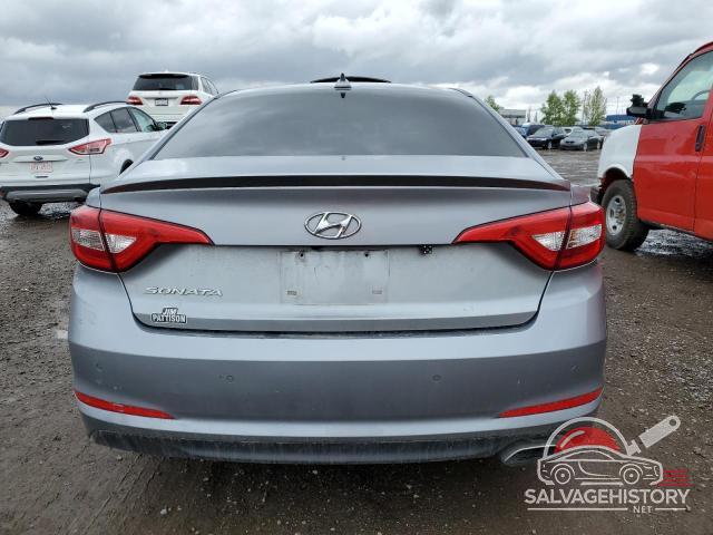 5NPE24AFXFH005227 2015 HYUNDAI SONATA photo no. 6