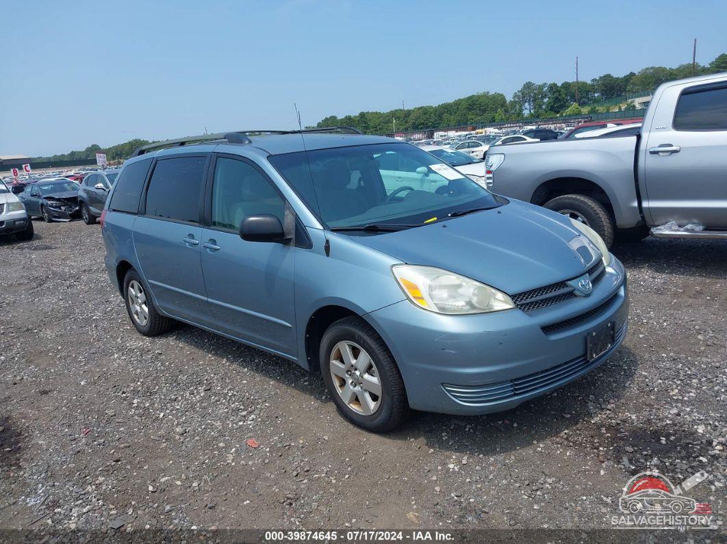 5TDZA23C44S211615 2004 TOYOTA SIENNA photo no. 11