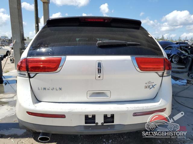 2LMDJ6JK4BBJ04381 2011 LINCOLN MKX photo no. 6