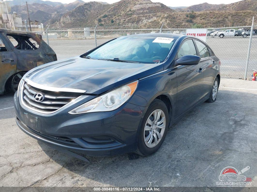 5NPEB4AC9CH323244 2012 HYUNDAI SONATA photo no. 2