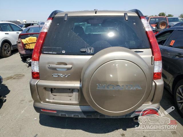 JHLRD78976C047995 2006 HONDA CRV photo no. 6