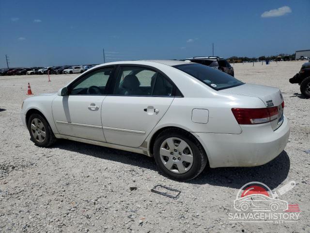 5NPET46CX8H391520 2008 HYUNDAI SONATA photo no. 2